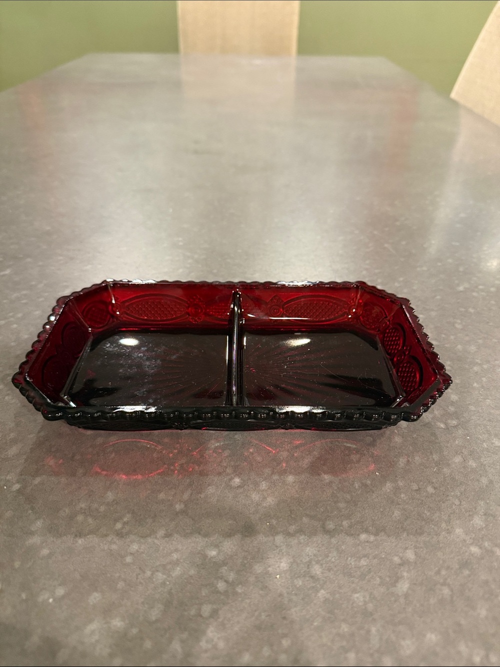 Avon Cape Cod Vintage Condiment Tray
